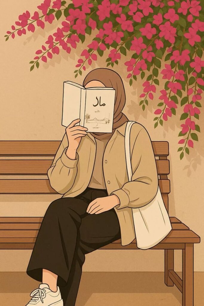 pov you’re reading maala sitting under bougainvillea 😭